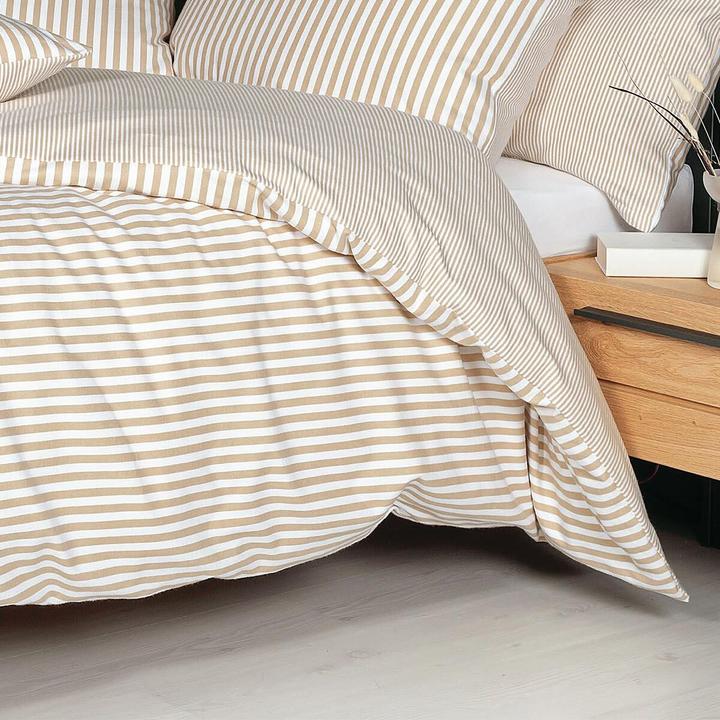 Image du produit Janine Edelflanell Bettwäsche Chinchilla S 78060 (Taie d'oreiller, 80x80 cm)