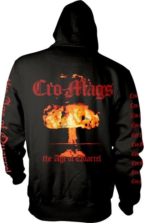 Immagine prodotto Cro-Mags L'età del litigio (felpa con cappuccio) (S)