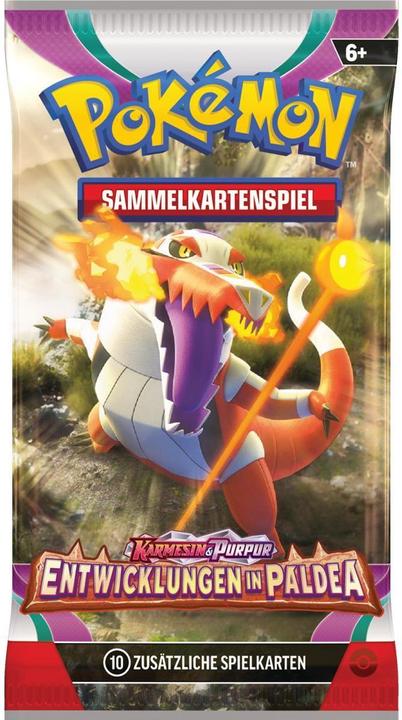 Actual product image Pokémon Pokemon KP02 Booster (German, Booster Pack)