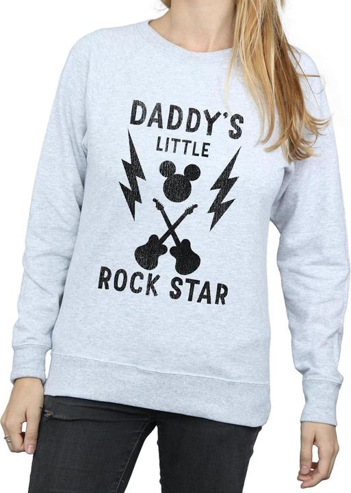 Produktbild Disney Mickey Mouse Daddy's Rock Star Sweatshirt (M)