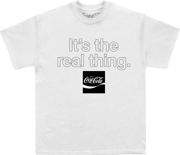 Image du produit Coca Cola - T-shirt IT'S THE REAL THING - Adulte (S)