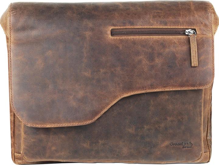 Image du produit Greenland Nature Montana Messenger Cuir 40 cm Compartiment pour ordinateur portable (13 l)