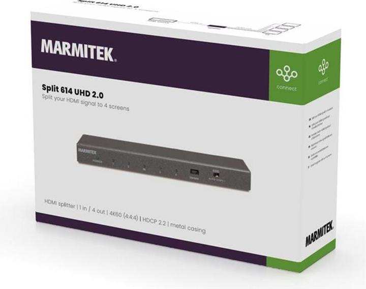 Image du produit Marmitek Split 614 UHD 4K HDMI Distributeur