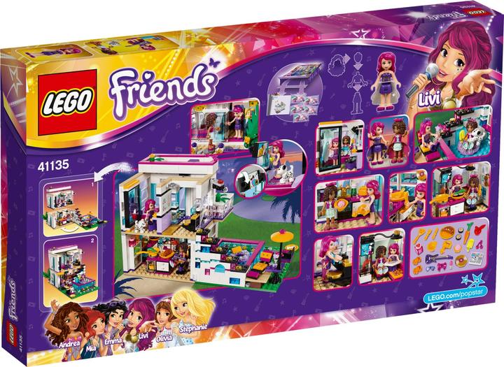 Immagine prodotto LEGO La Casa della Pop Star di Livi (41135, LEGO Friends)