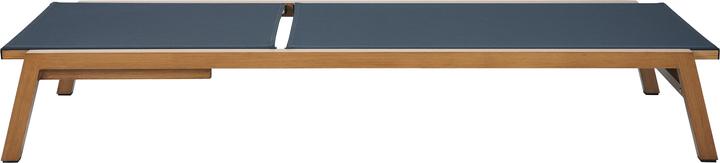 Actual product image Axi Logan garden lounger wood look and anthracite (193 cm)