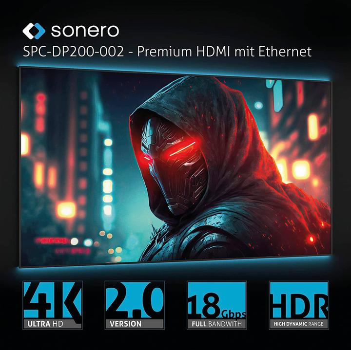Image du produit Sonero DisplayPort – HDMI (HDMI, 20 cm)