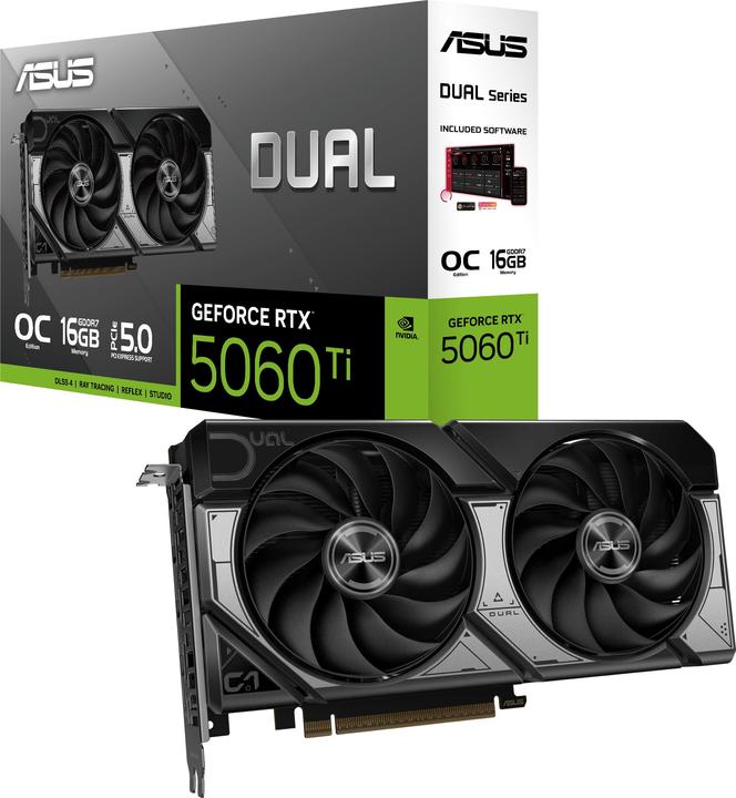 Immagine prodotto ASUS Dual GeForce RTX 5060 Ti OC (16 GB)