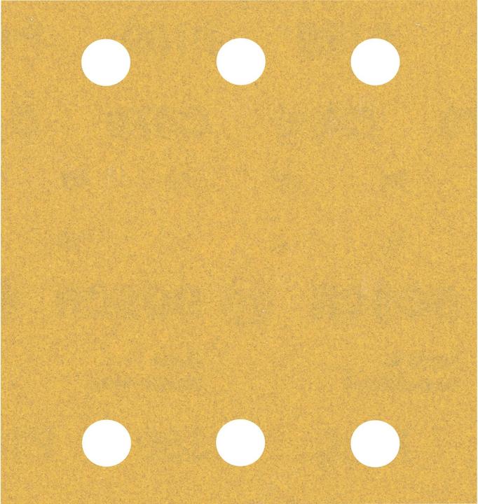 Actual product image Bosch Professional Zubehör EXPERT C470 Abrasive paper with 6 holes for orbital sanders, 115 x 107 mm, G 180, 10 pcs. (180)