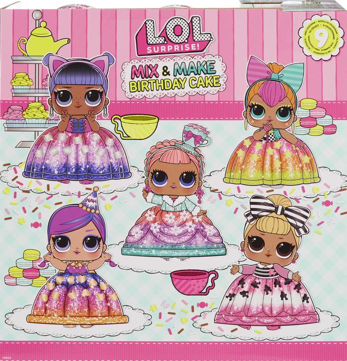 Image du produit MGA L.O.L. Surprise! Mix & Make Birthday Cake Tots