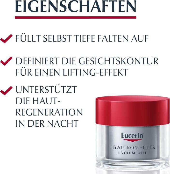 Actual product image Eucerin HYALURON-FILLER + VOLUME-LIFT night care (50 ml)