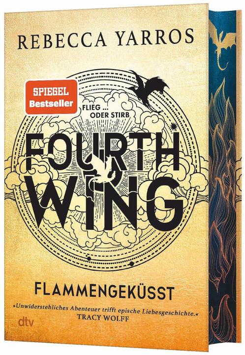 Immagine prodotto Fourth Wing – Flammengeküsst (Tedesco, Rebecca Yarros, Melanie Korte, Michaela Kolodziejcok, 2023)