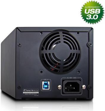 Produktbild Fantec Mr-35dus3, 2x 3.5" HDD Raid
