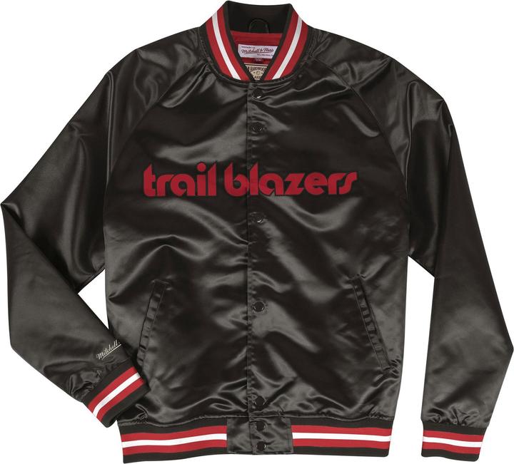 Produktbild Mitchell & Ness M&N Lightweight Satin Jacke - Portland Trail Blazers - M (M)