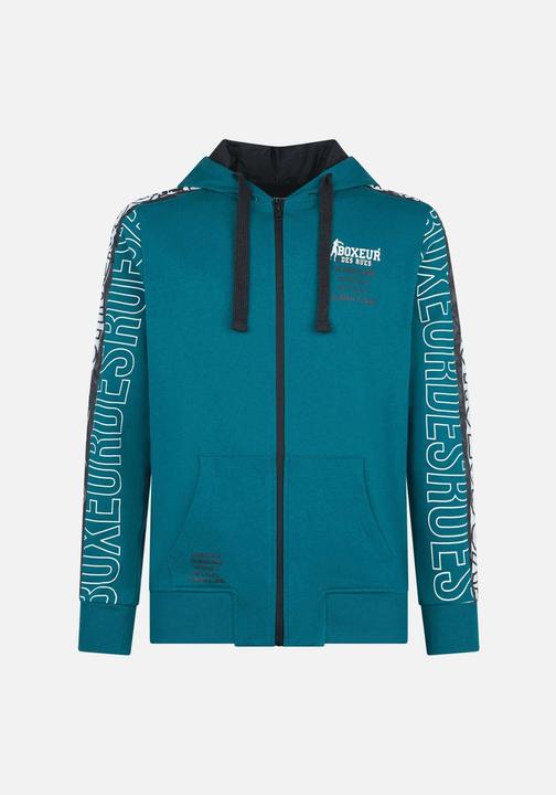 Image du produit Boxeur des Rues Hooded Full Zip With Prints (à capuche avec impressions) (M)