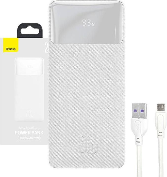Produktbild Baseus Bipow Digital Display (30000 mAh, 20 W, 111 Wh)