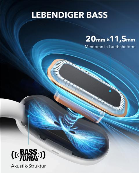 Produktbild soundcore AeroFit 2 (keine Geräuschunterdrückung, 10 h, Kabellos)