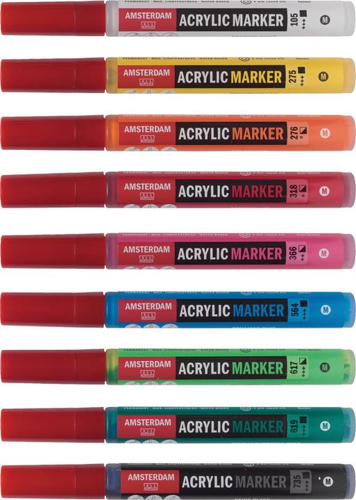 Produktbild Amsterdam Marker karminrot (Karmin, 4 mm, 1 x)