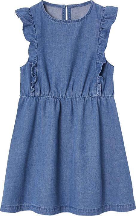 Produktbild Vertbaudet Mädchen Jeanskleid mit Volants (92)