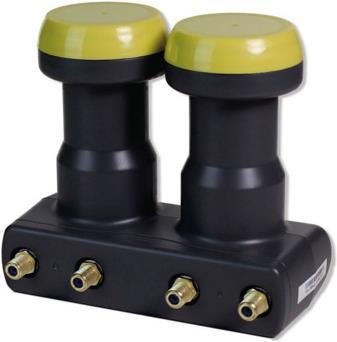 Image du produit Humax IDdigital/ LNB 248, Monobloc 6°, Quad, 0.1dB, 40mm (Quattro LNB, 40mm)