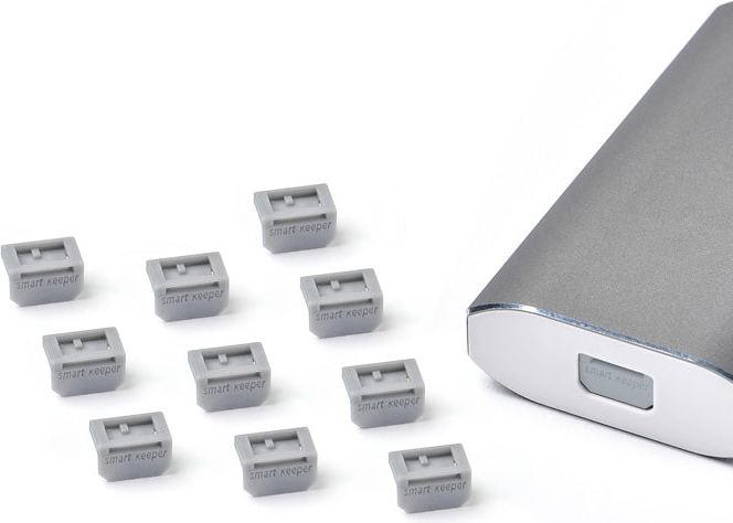 Image du produit Smart Keeper Mini Display Port Mini Blocker gris 10 pcs.