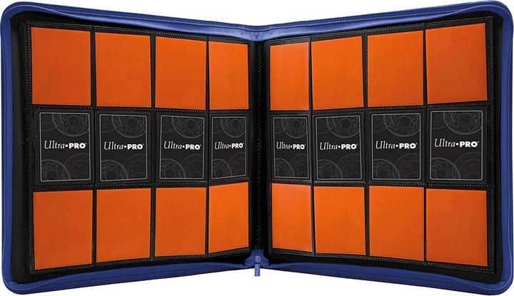 Image du produit Ultra Pro Reliure PRO avec pochette à fermeture éclair bleue