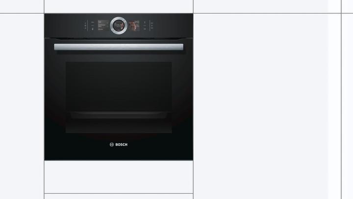 Produktbild Bosch Hausgeräte Serie 8 HBG636LB1 Backofen A
