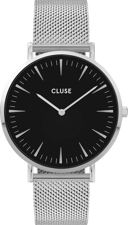 Cluse La Bohème Mesh Silver (Analoguhr, 38 mm)
