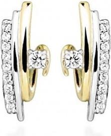 Silver Cat Timeless silver earrings with cubic zirconia SC504