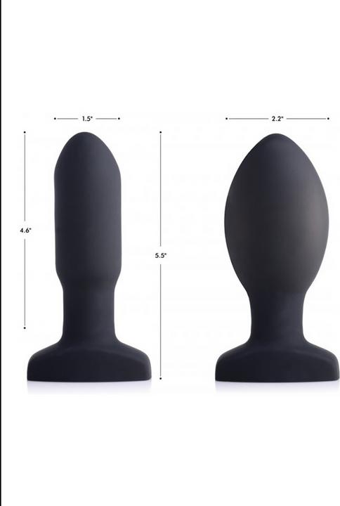 Produktbild Shots 10X Inflatable + Vibrating Missile Silicone Anal Plug