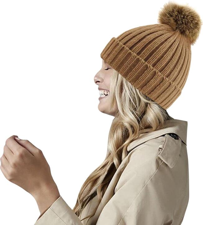 Image du produit Beechfield Bonnet en grosse maille (Taille unique)