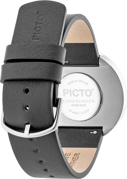Produktbild Picto 43352-6220S Unisex Uhr Go Grey 40mm 5ATM (Analoguhr, 40 mm)