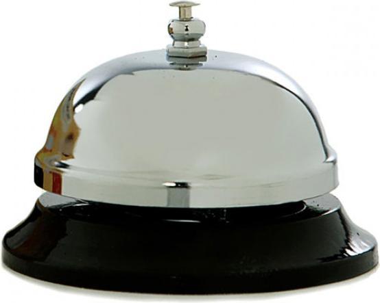 Produktbild Wedo Tischglocke schwarz