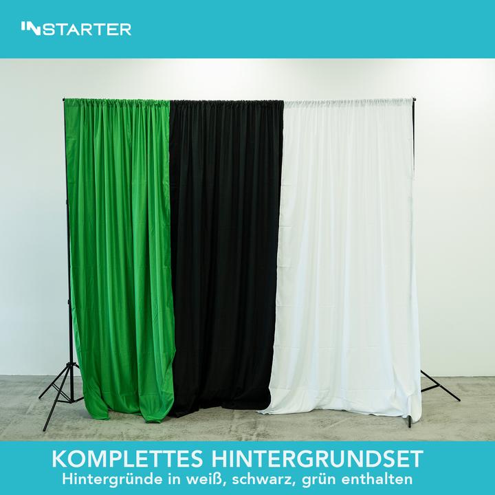 Produktbild Wiltec Instarter Background System 155 - 305 cm (220 cm, 280 cm)
