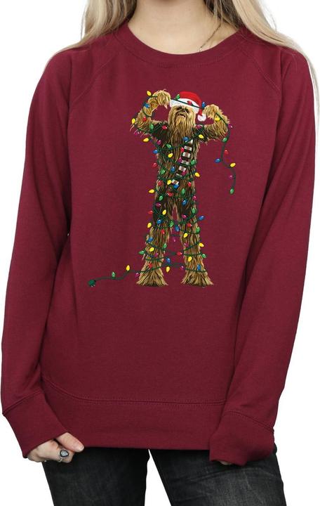 Immagine prodotto Star Wars Chewbacca Christmas Lights Felpa Donna (S)