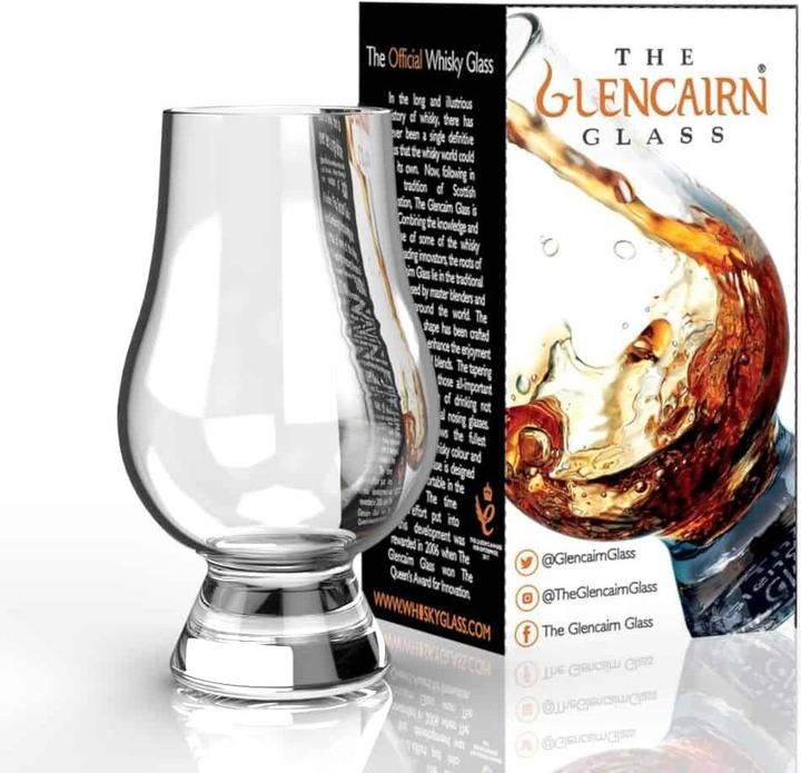 Glencairn Verre à whisky non jaugé en coffret cadeau (0.70 dl, Verre à whisky)