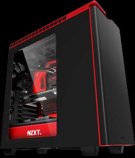 Produktbild NZXT H440 Rot (ATX, mATX, Mini-ITX)
