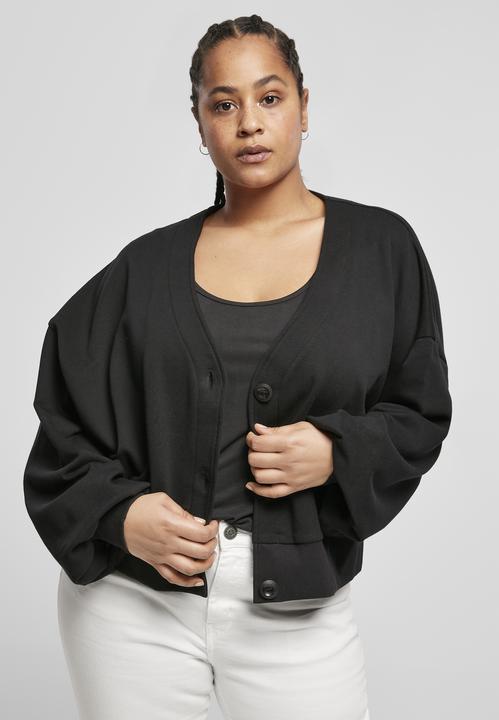 Produktbild Urban Classics Ladies Organic Oversized Short Terry Cardigan (4XL)