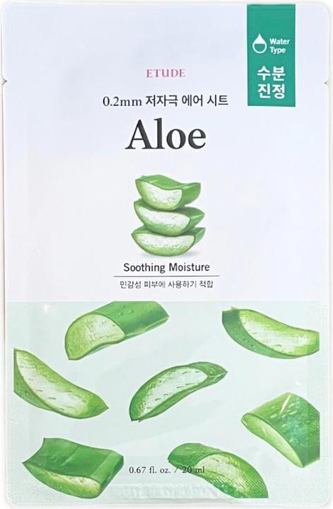 Actual product image Etude House 0.2mm Therapy Air Mask Aloe