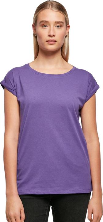 Actual product image Build Your Brand Womens/Ladies Extended Shoulder T-Shirt (XS)