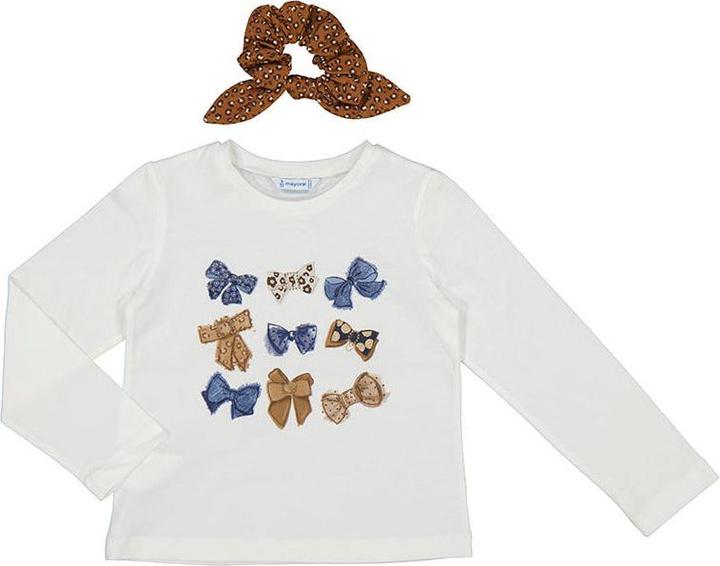Produktbild MAYORAL langarm T Shirt mit Haargumme (128)
