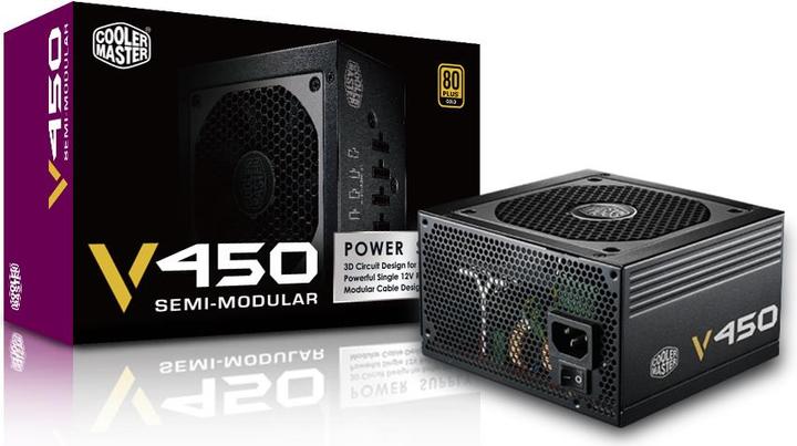 Actual product image Cooler Master V450 Semi Modular (450 W)