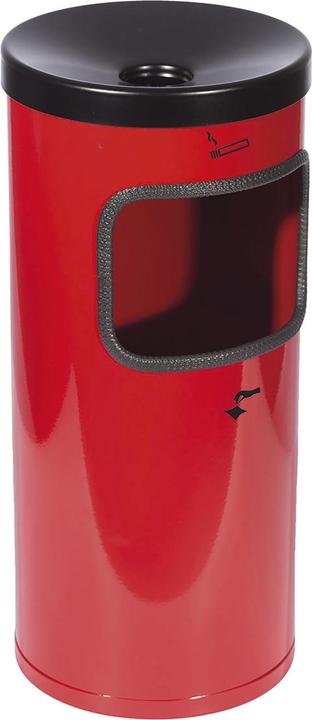 Produktbild TKG Sicherheitswandascher Ø180xH410mm rot mit Kippvorrichtung
