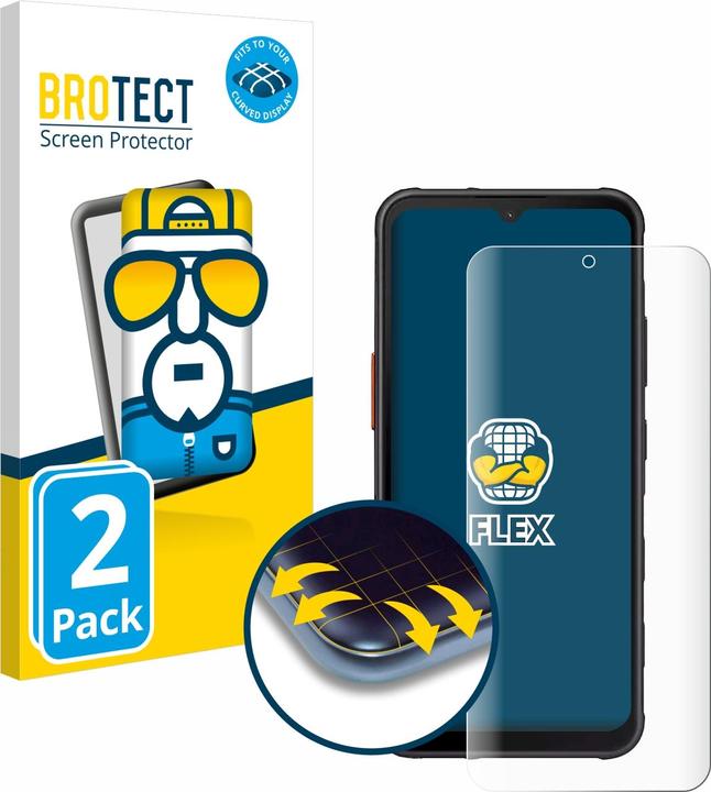 Produktbild BROTECT Full-Cover Displayschutz (2 Stück, Samsung Galaxy Xcover 7)