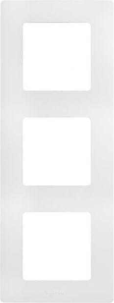 Actual product image Legrand Niloe frame 3-fold for 665003 horizontal and vertical mounting