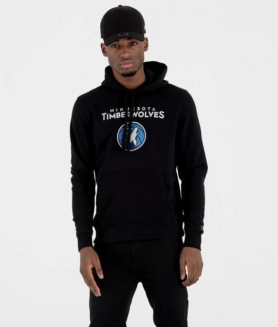 Actual product image New Era Hooded sweatshirt Minnesota Timberwolves NBA (L)