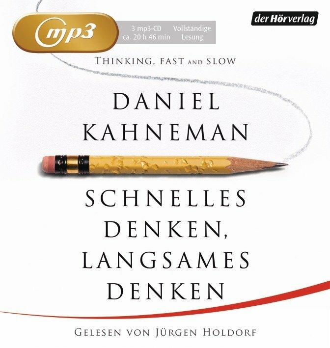 Produktbild Schnelles Denken, langsames Denken (Daniel Kahneman, Jürgen Holdorf, Deutsch)