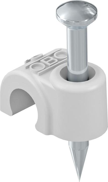 Actual product image OBO Bettermann OBO 2020/50 gr nail clip 20mm with nail 50mm