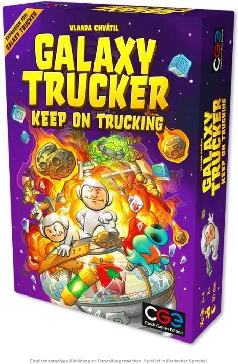 Produktbild Czech games edition CZ118 - Galaxy Trucker 2nd Edition: Immer weiter!, Brettspiel, für 2-4 Spieler (DE-Erweiterung) (Deutsch)