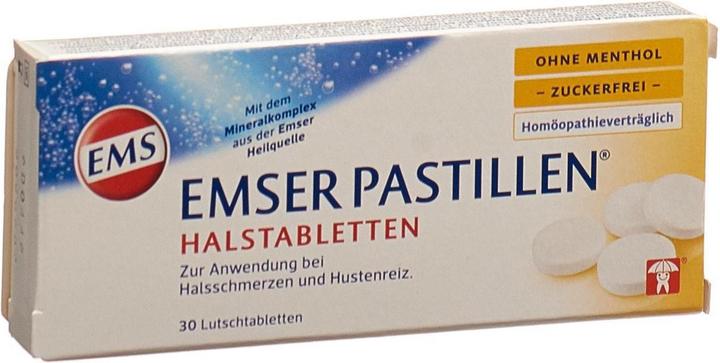Emser Pastilles sugar free without menthol (30 Piece)
