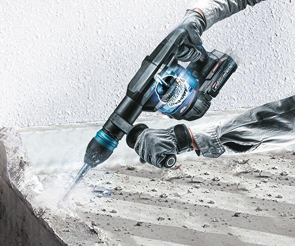 Produktbild Makita XGT HM001GZ02 Akku-Meisselhammer 40VMAX (Akkubetrieb, 40 V)